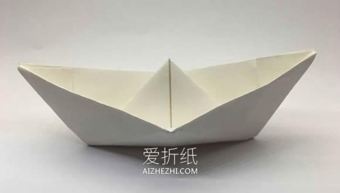[纸船的折法]乌篷船的折法
