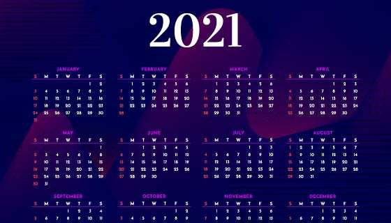 [2021年的日历表]2021年的日历表图片高清