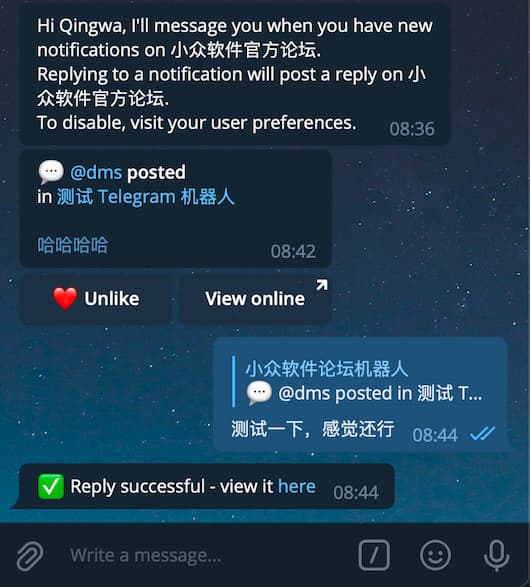 [Telegram机器人]telegram免费机器人