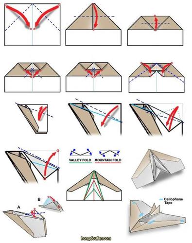 纸飞机怎么折飞得远飞得久，纸飞机怎么折飞得远飞得久视频教学
