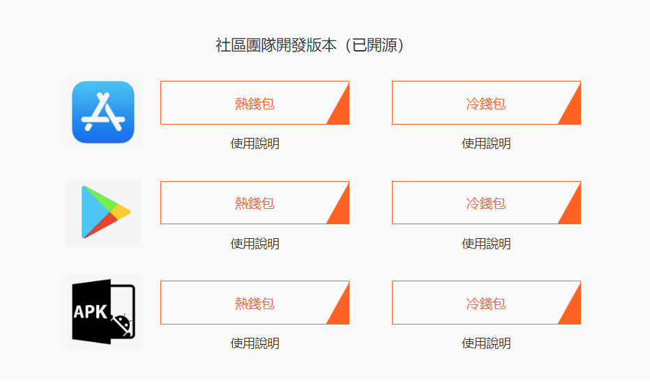 关于冷钱包app官方下载地址的信息